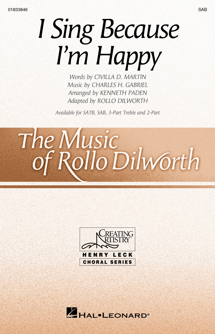 I Sing Because I'm Happy 3-Part scores gallery preview page 1