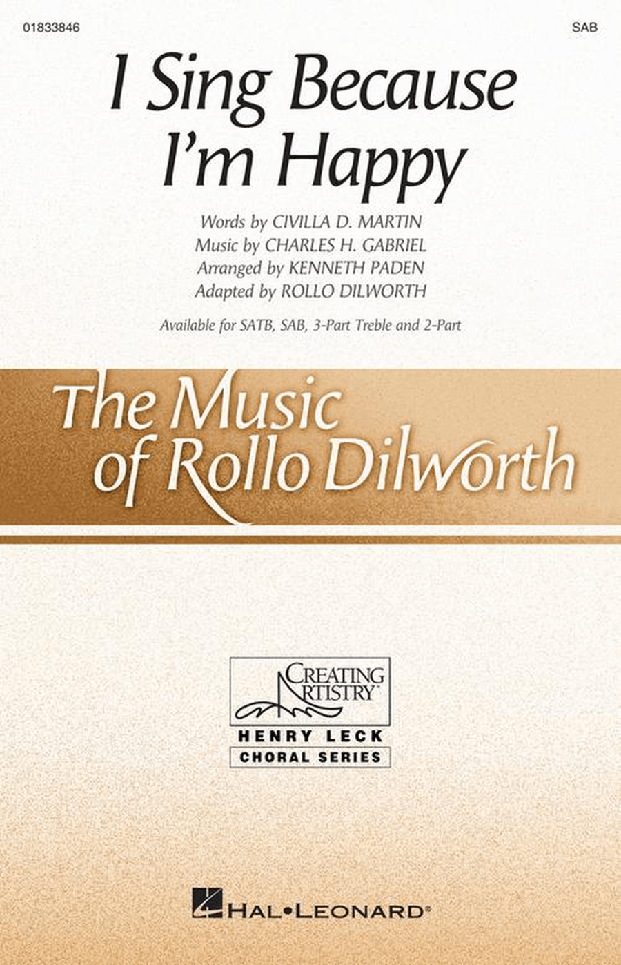 I Sing Because I'm Happy 3-Part scores gallery preview page 2