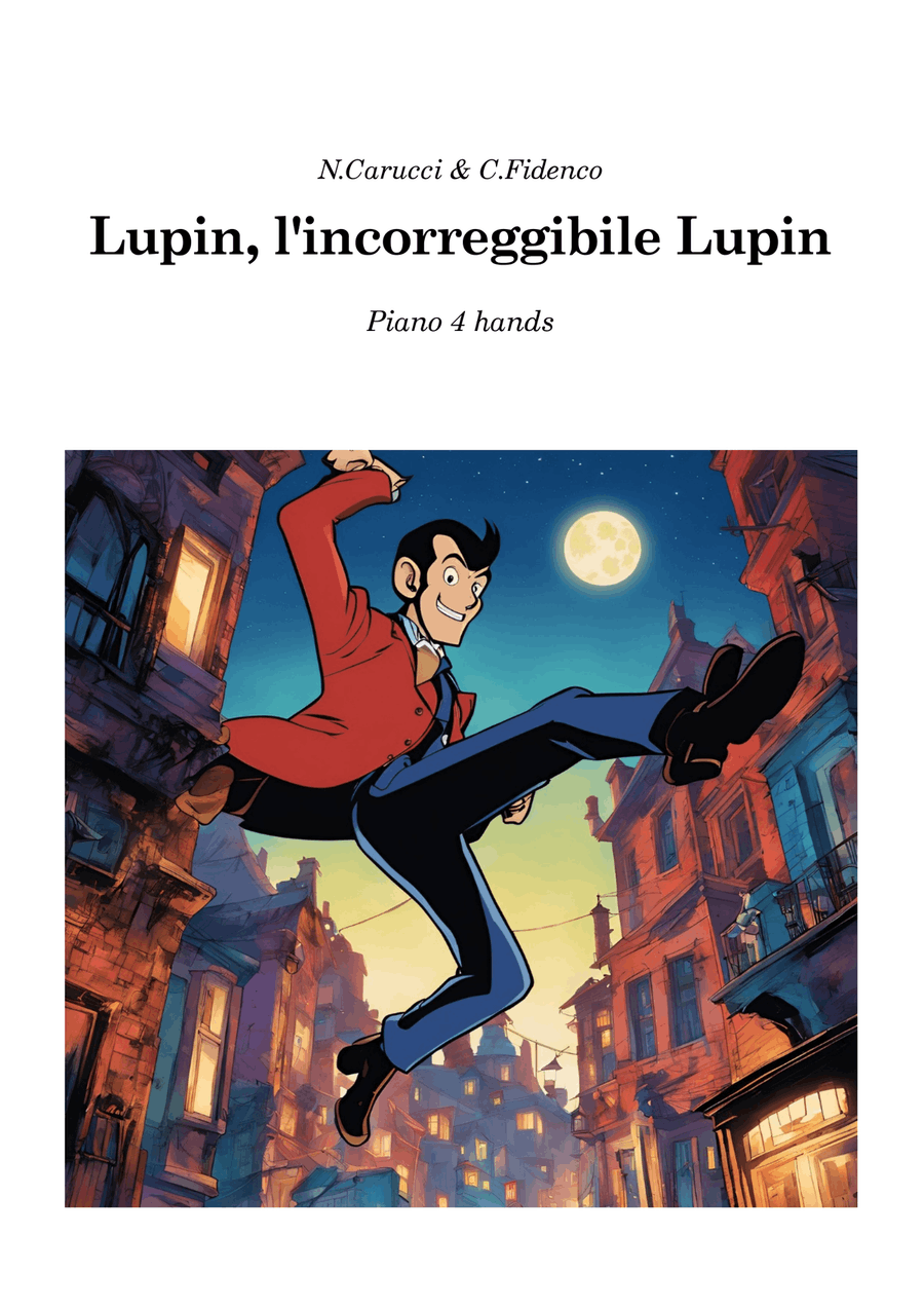Lupin L Incorregibile Lupin 1 Piano, 4-Hands scores gallery preview page 1
