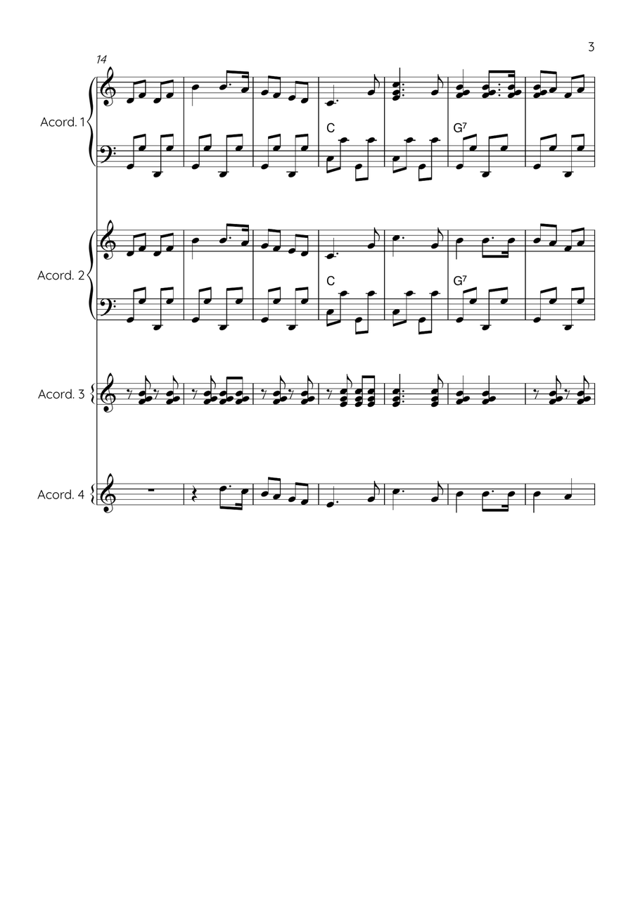 Medley Folclore Algarvio Medley Folclore Algarvio Chamber Orchestra scores gallery preview page 3