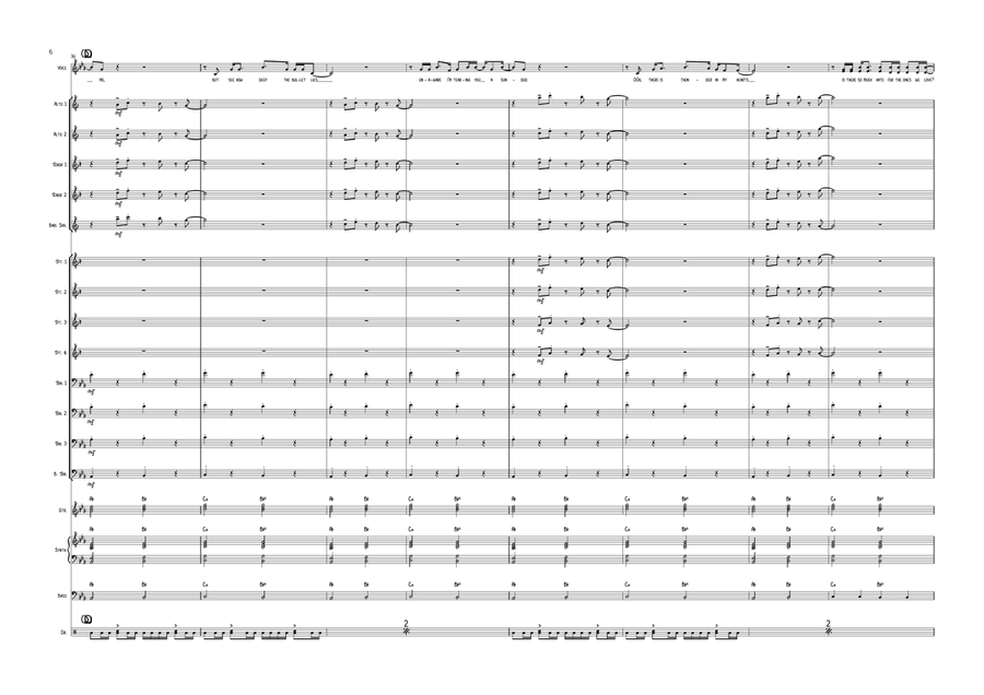 Running Up That Hill Jazz Ensemble scores gallery preview page 6