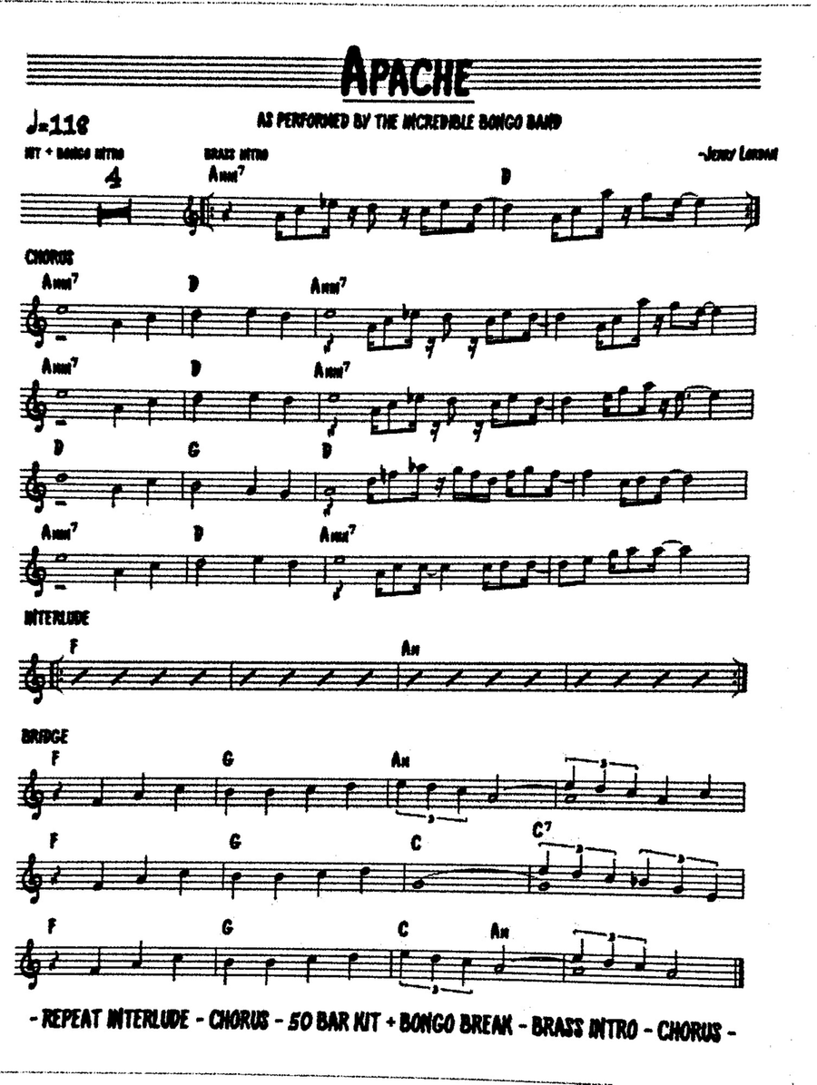 Apache Piano scores gallery preview page 1