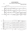 Concertino for Clarinet in E-Flat major, Op. 26, J. 109
