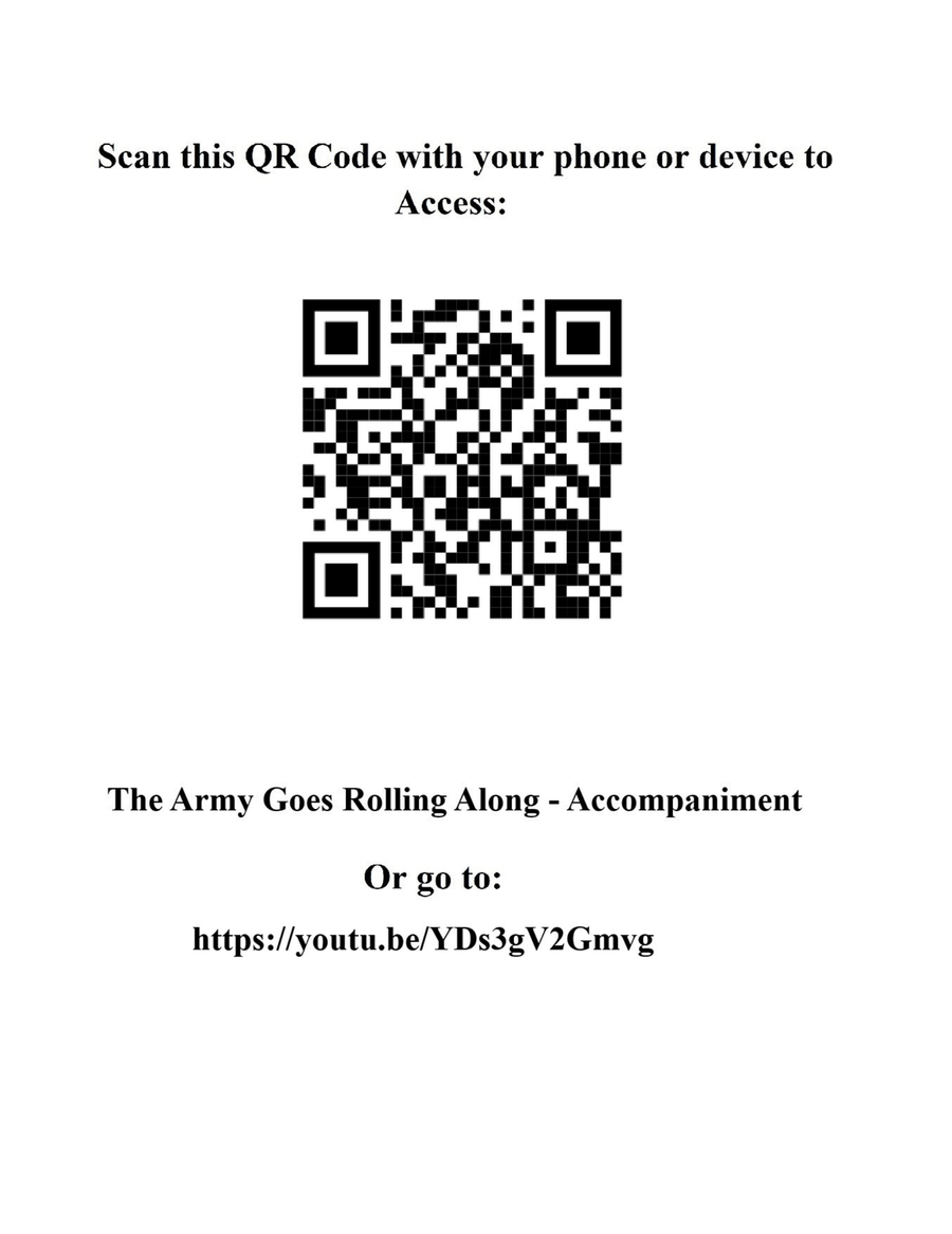 The Army Goes Rolling Along - Glockenspiel/Bells with Piano Accompaniment Piano Accompaniment scores gallery preview page 2