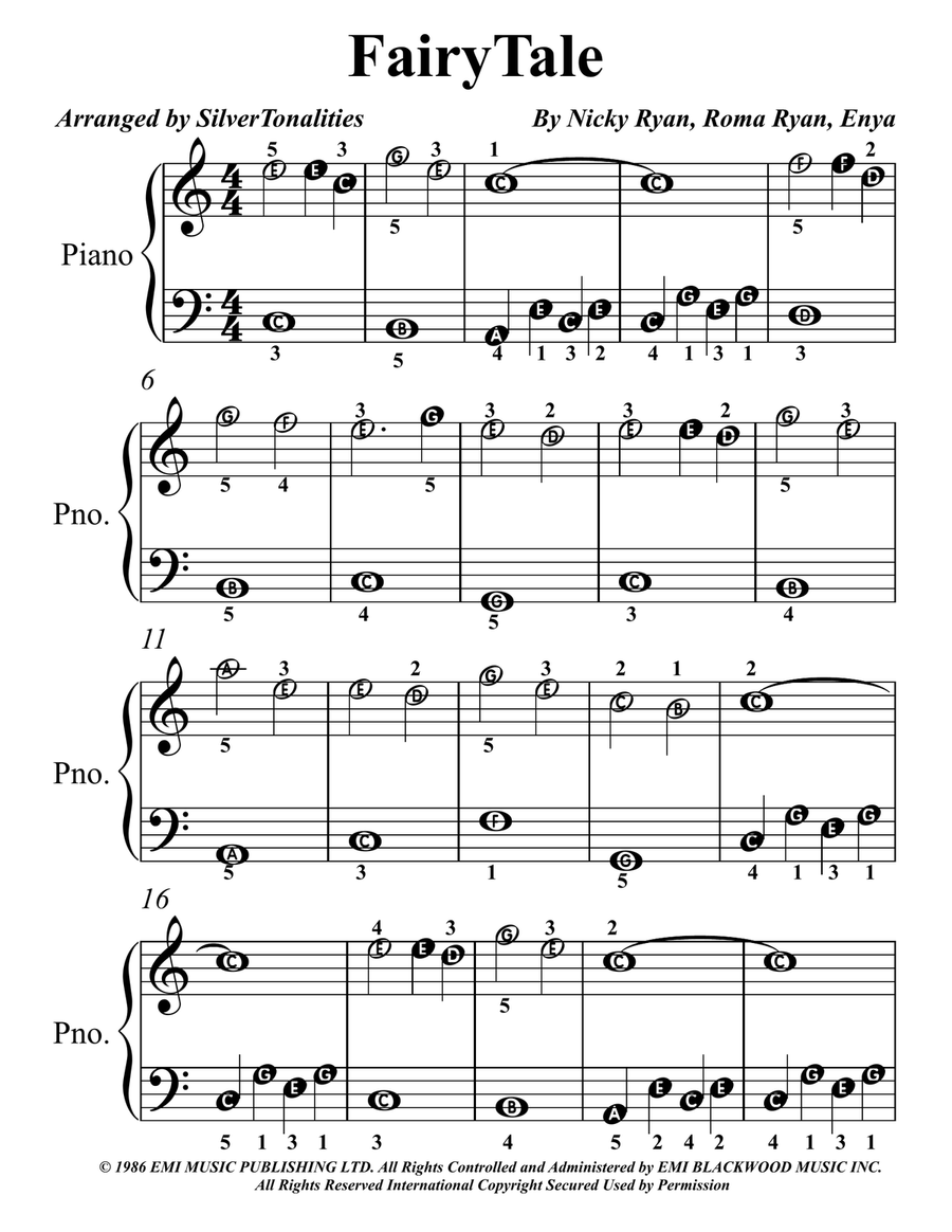 Fairytale Fairytale Piano Method scores gallery preview page 1