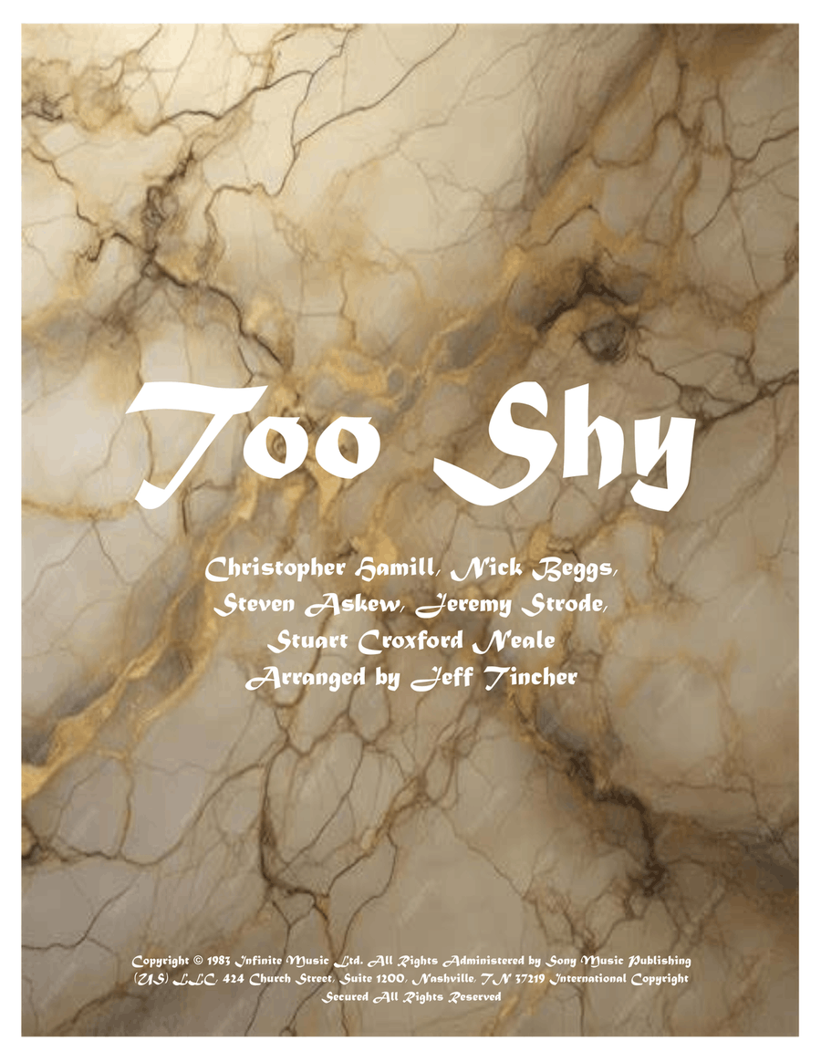 Too Shy Too Shy Piano, Vocal scores gallery preview page 1