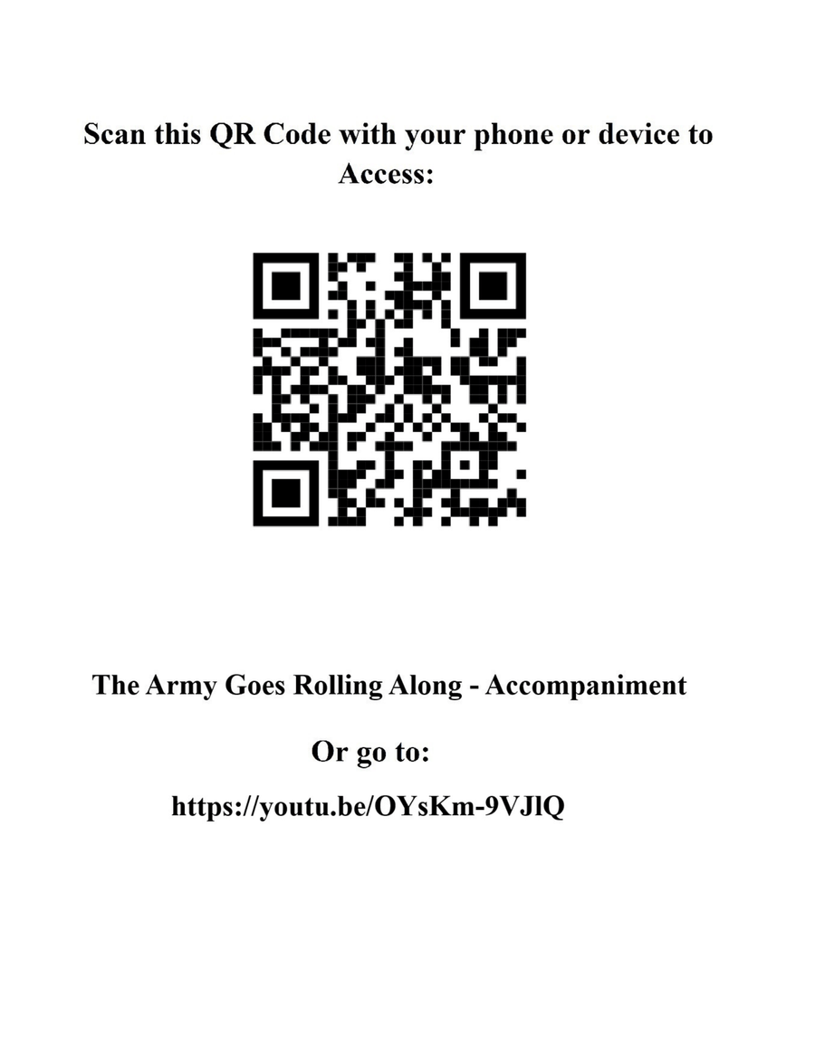 The Army Goes Rolling Along - for Horn in Eb with Piano Accompaniment Piano scores gallery preview page 2
