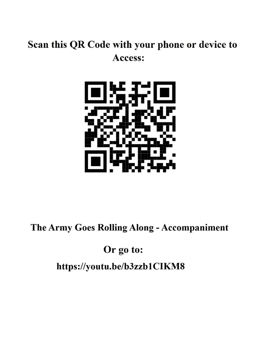 The Army Goes Rolling Along - Bb Soprano Sax./Bb Tenor Sax./Baritone Horn T.C. with Piano Accomp Tenor Saxophone scores gallery preview page 2