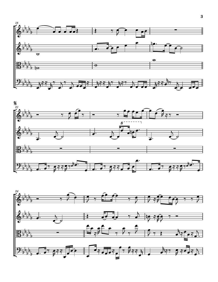 Too Shy String Quartet scores gallery preview page 4