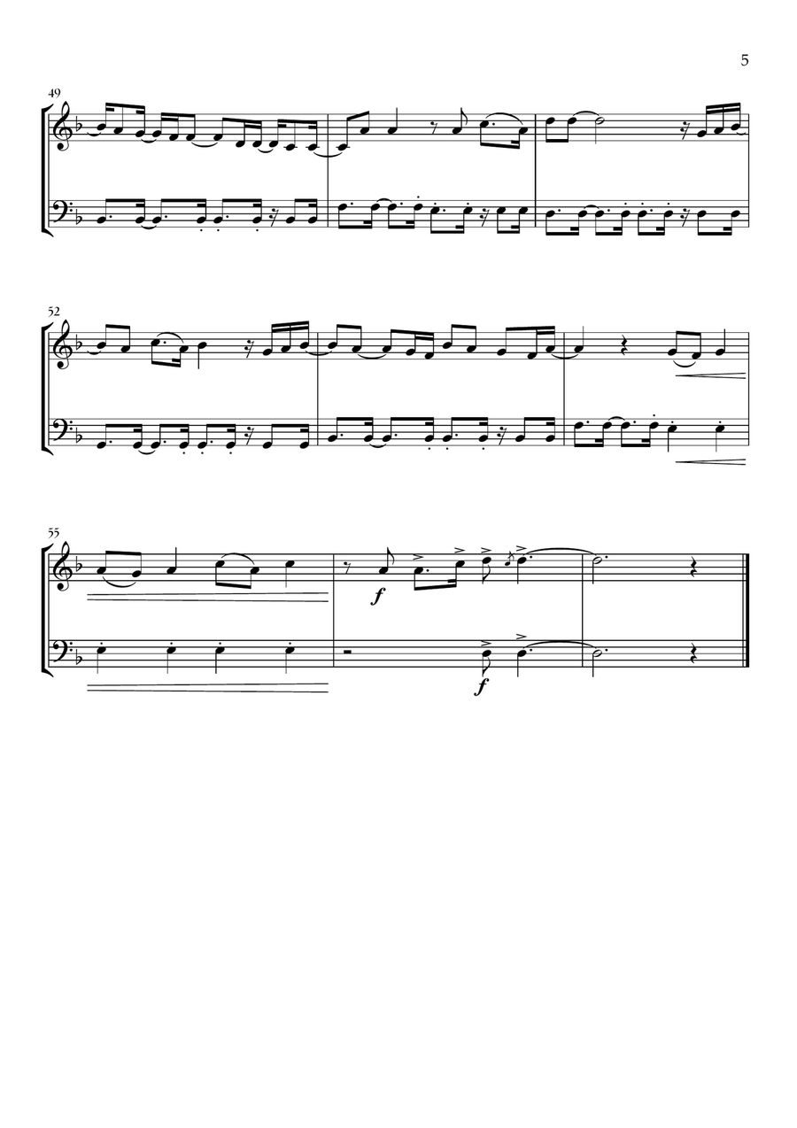 Beyond (End Credit Version) Tuba scores gallery preview page 5