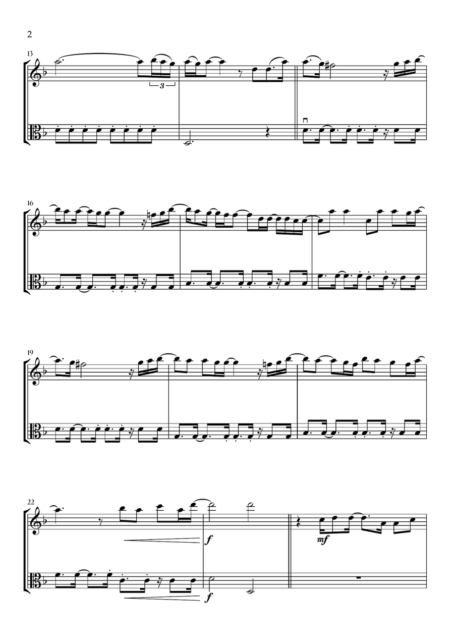Beyond (End Credit Version) Flute scores gallery preview page 2