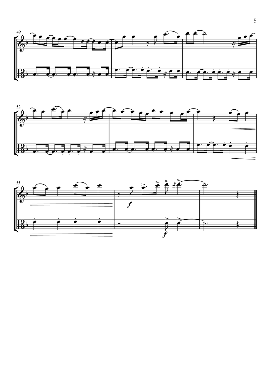 Beyond (End Credit Version) Flute scores gallery preview page 5
