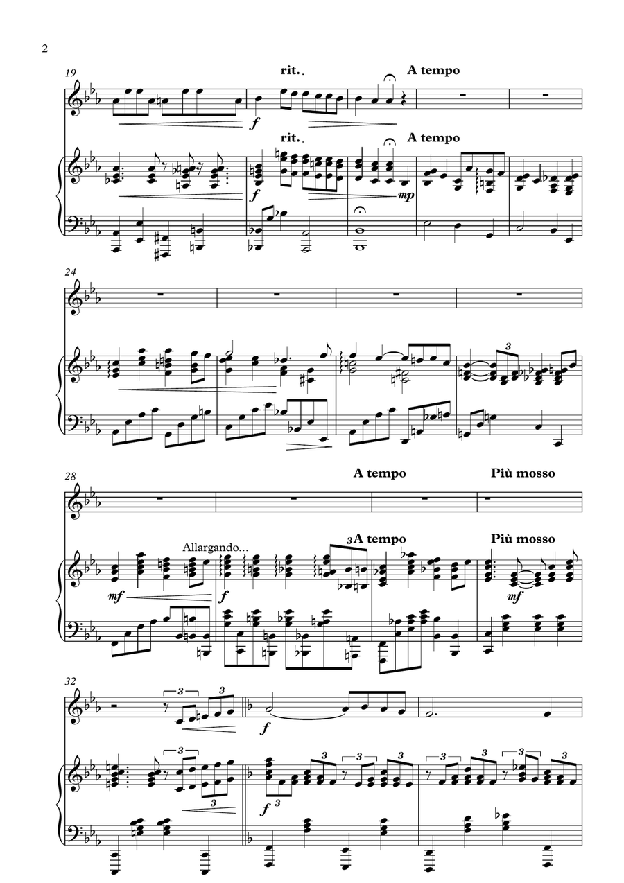 Once Upon A Time In The West Soprano Saxophone scores gallery preview page 2
