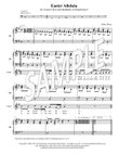 Easter Alleluia (for Unison Choir and Handbells/chimes or Celesta)