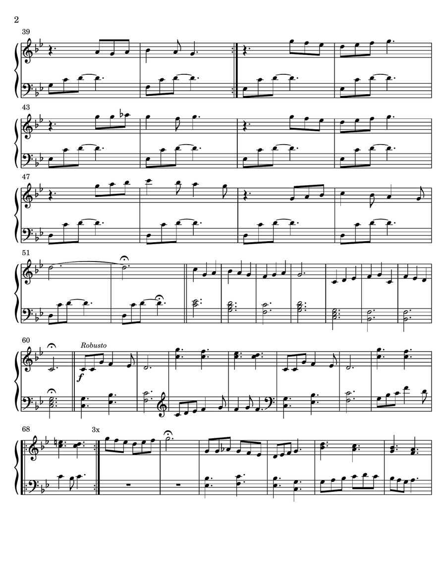 Rondeau sur un nouvel air (manuals only) Organ Solo scores gallery preview page 3