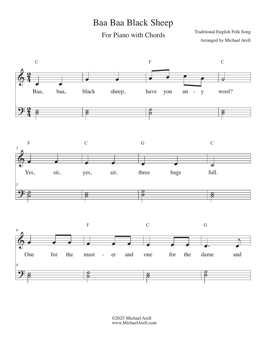Groundhog Won't You Come Out for Piano Piano Method scores gallery preview page 3