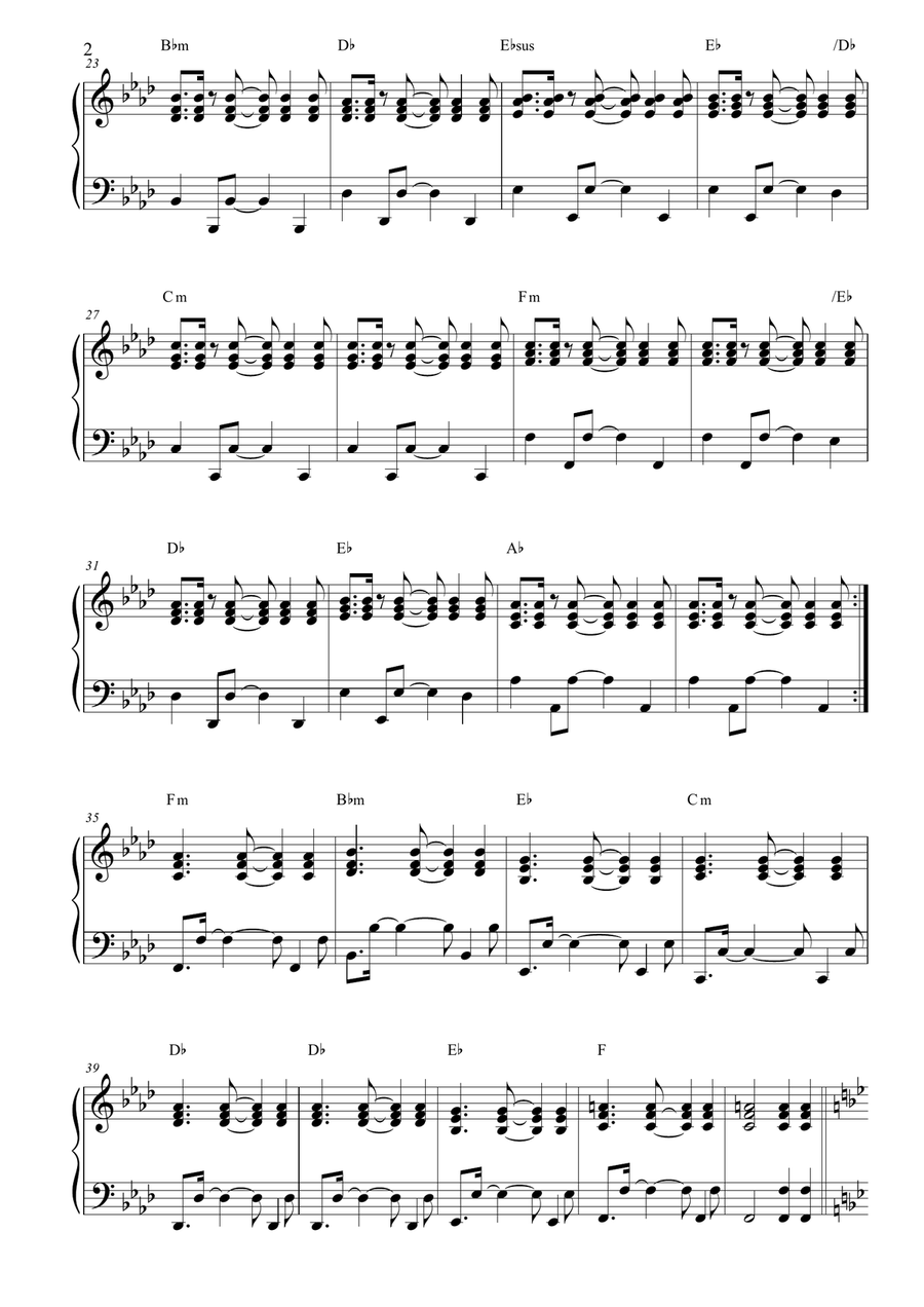 Terug In De Tijd Terug In De Tijd Piano Solo scores gallery preview page 2