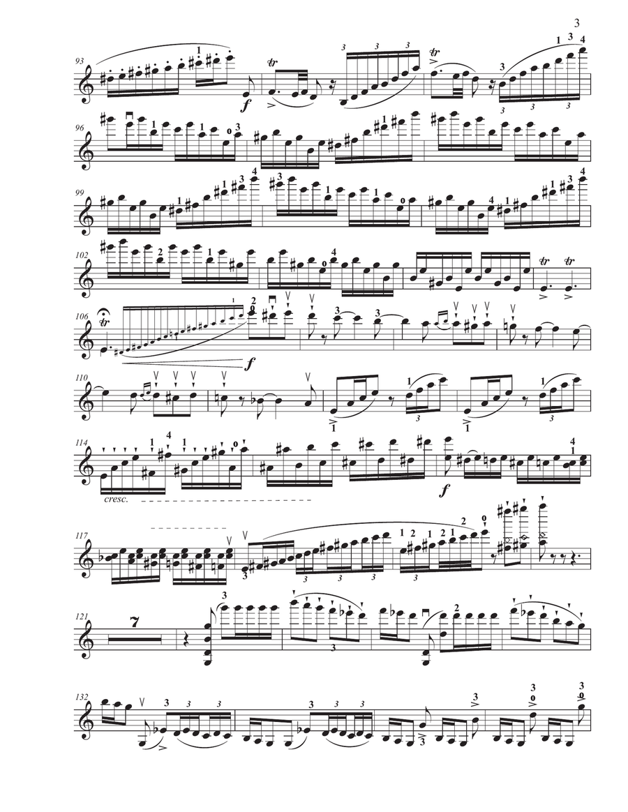 Introduction and Rondo Capriccioso for Violin and Piano Violin Solo scores gallery preview page 3