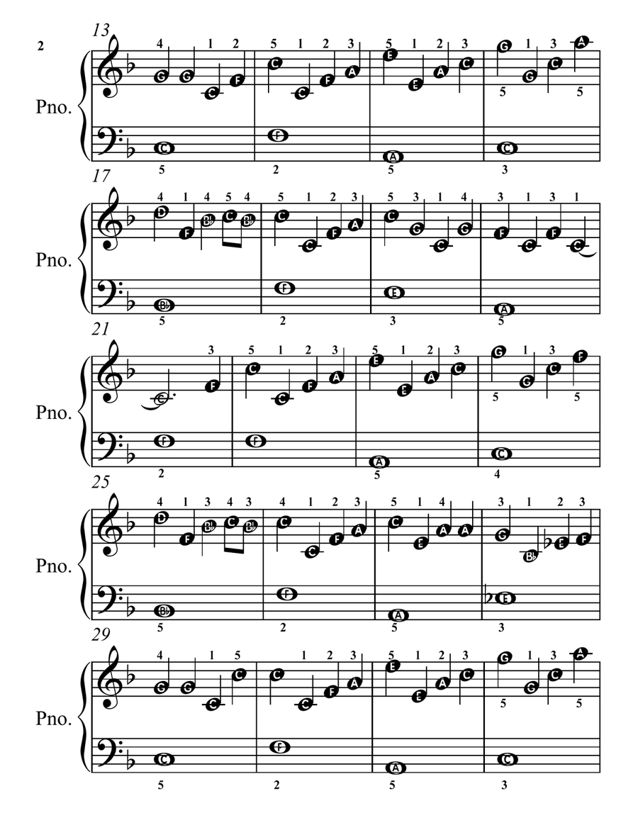 A Day Without Rain A Day Without Rain Piano Method scores gallery preview page 2