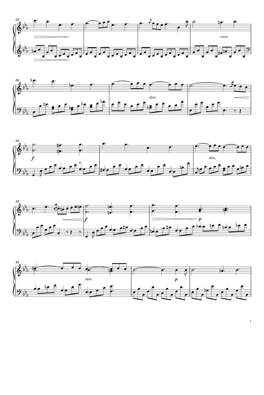 Nocturne No. 11 - John Field Piano Solo scores gallery preview page 3