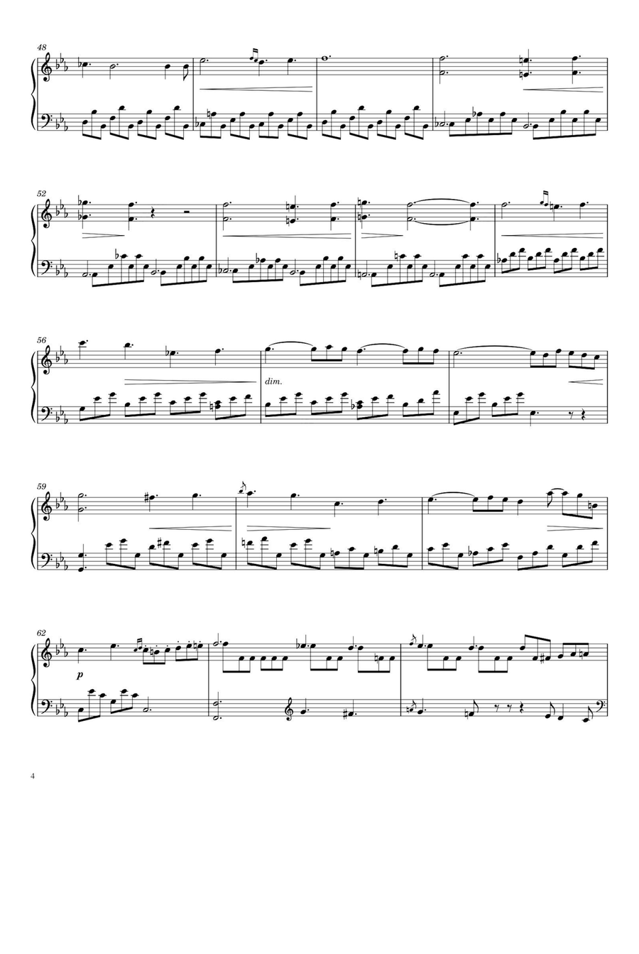 Nocturne No. 11 - John Field Piano Solo scores gallery preview page 4