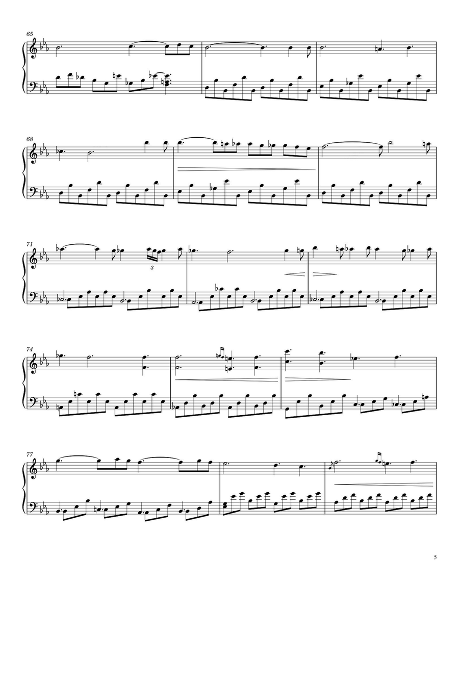 Nocturne No. 11 - John Field Piano Solo scores gallery preview page 5