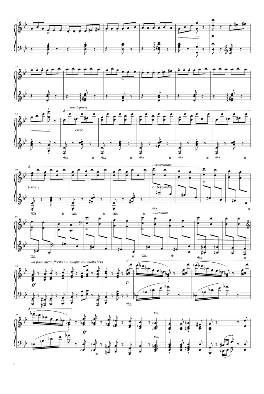 Tarantella S.162 - Franz Liszt Piano Solo scores gallery preview page 2