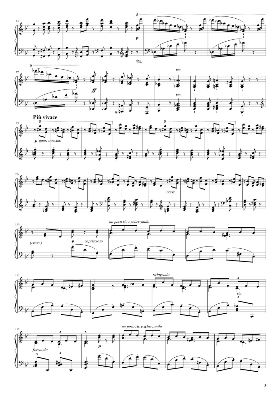 Tarantella S.162 - Franz Liszt Piano Solo scores gallery preview page 3