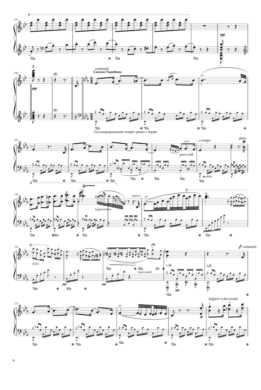 Tarantella S.162 - Franz Liszt Piano Solo scores gallery preview page 6