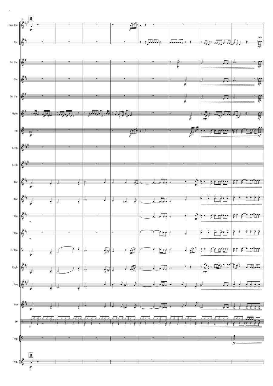 Romeo And Juliet Brass Band scores gallery preview page 4