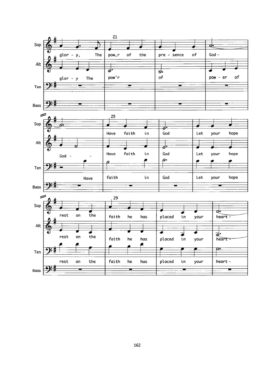 Have Faith In God Have Faith In God 4-Part scores gallery preview page 3