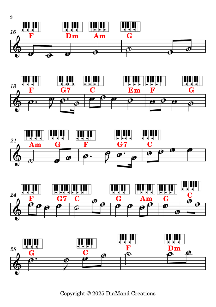 The Planets Suite - Jupiter Piano scores gallery preview page 2