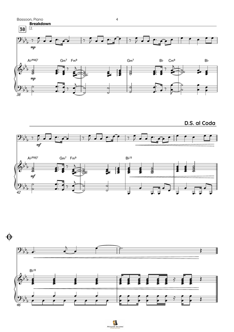 Treasure Bassoon scores gallery preview page 5