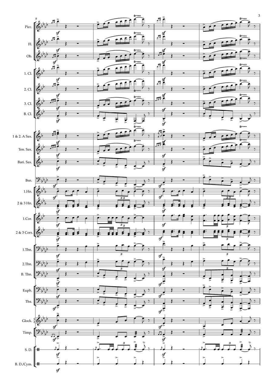 TROOP TROOP Concert Band scores gallery preview page 3