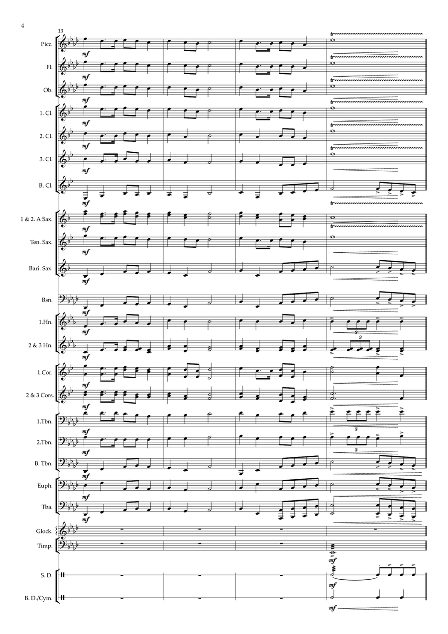 TROOP TROOP Concert Band scores gallery preview page 4