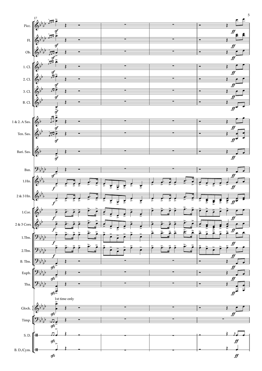TROOP TROOP Concert Band scores gallery preview page 5
