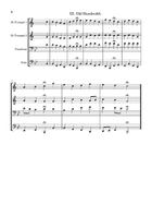 Hymn Suite (Brass Quartet) Brass Quartet scores gallery preview page 4