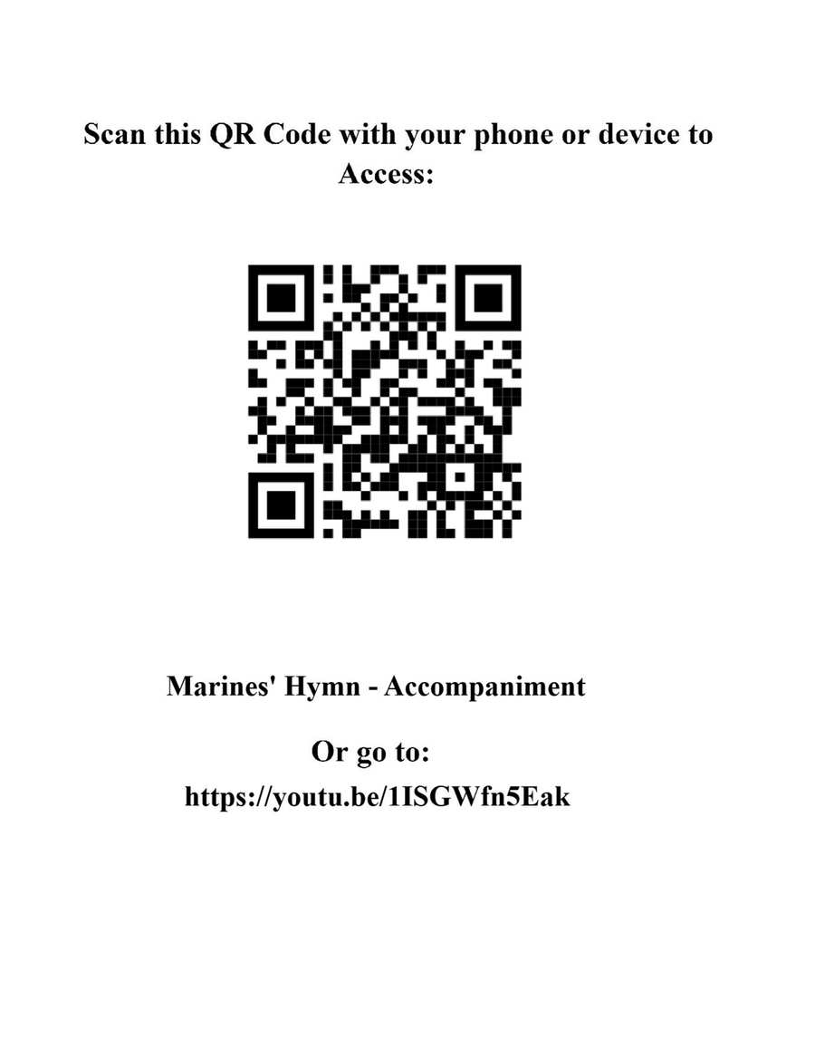 Marines' Hymn - for Alto Sax./Baritone Sax. with Piano Accompaniment Baritone Saxophone scores gallery preview page 2