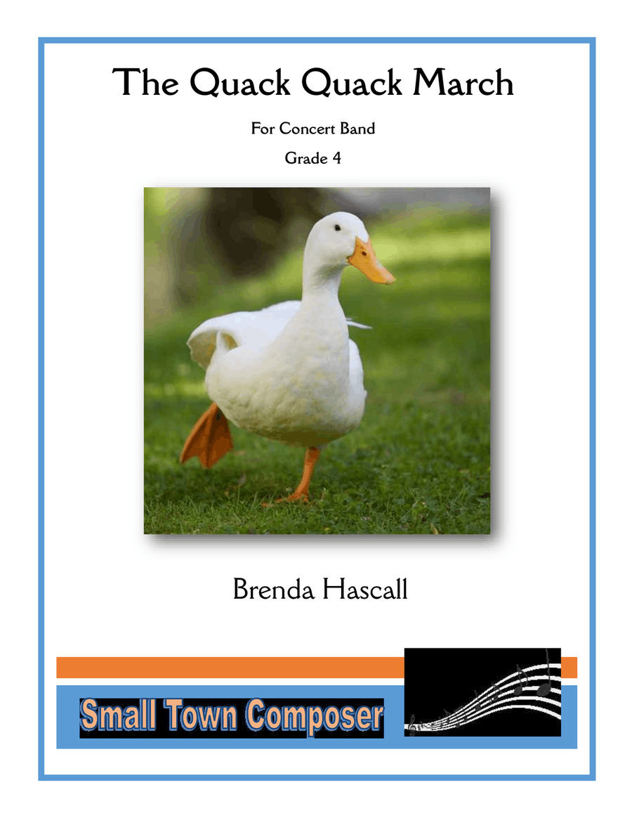 The Quack Quack March The Quack Quack March Concert Band scores gallery preview page 1