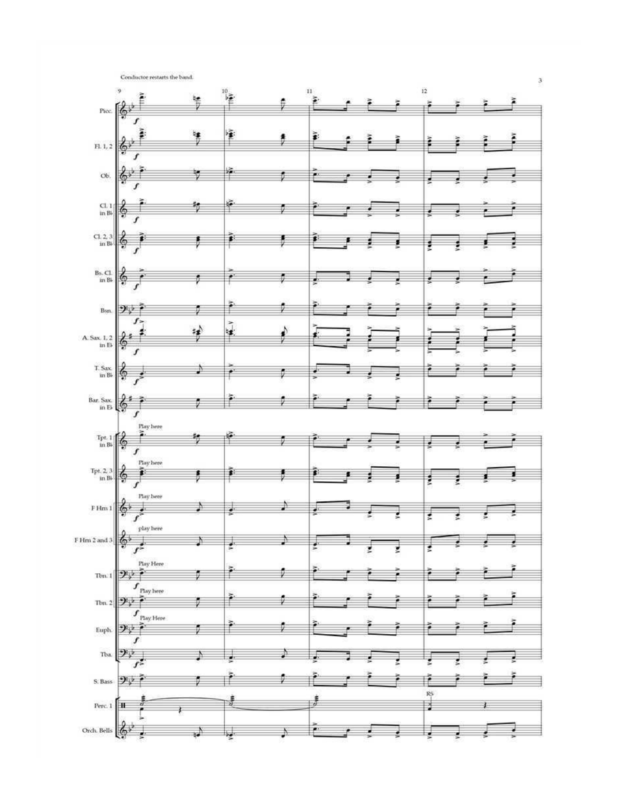 The Quack Quack March The Quack Quack March Concert Band scores gallery preview page 6