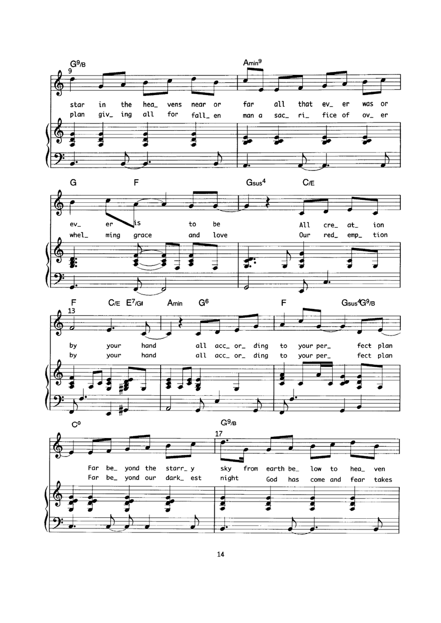 Creation Stands In Awe Creation Stands In Awe Piano, Vocal scores gallery preview page 2