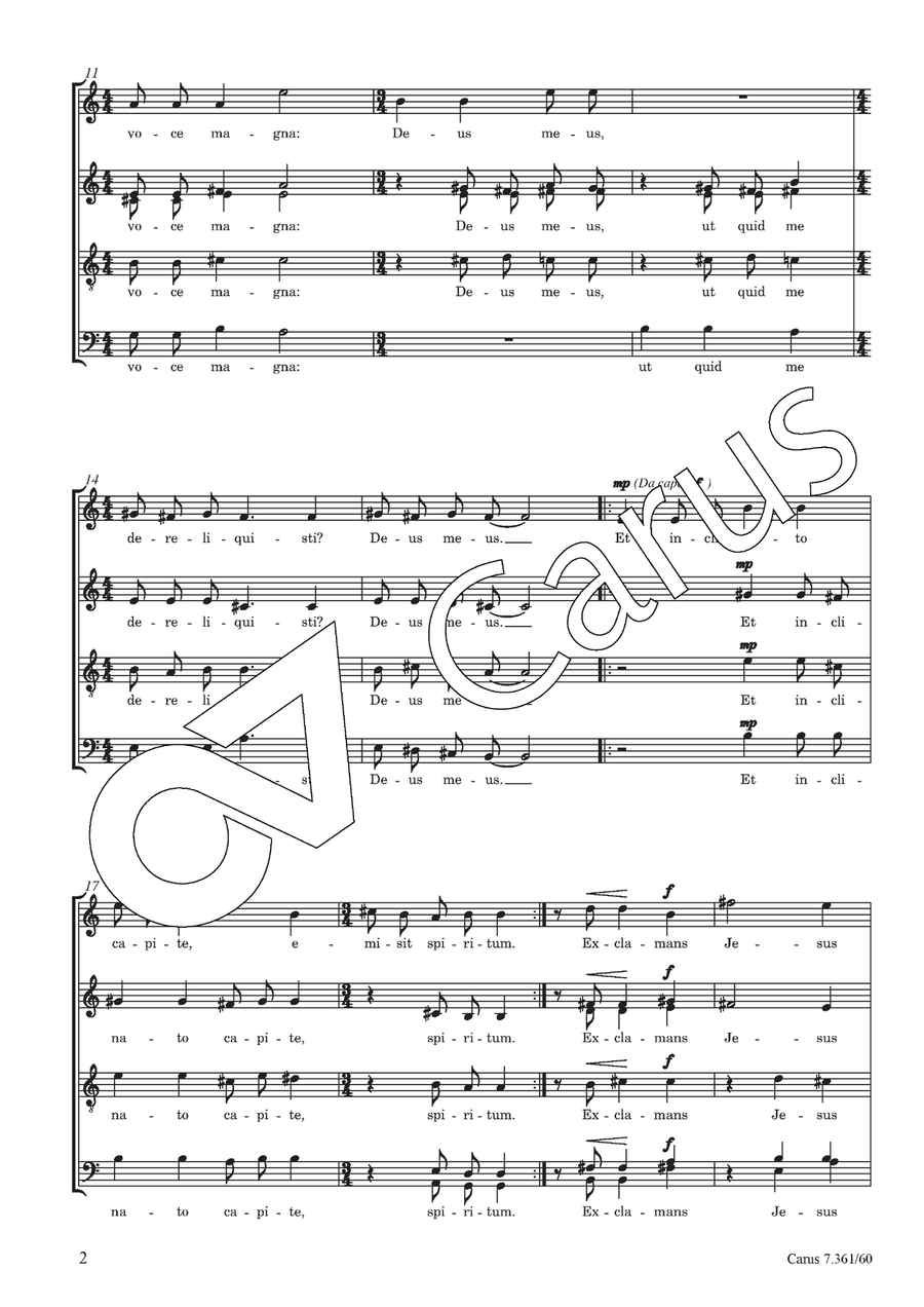 Tenebrae factae sunt Tenebrae factae sunt 4-Part scores gallery preview page 3