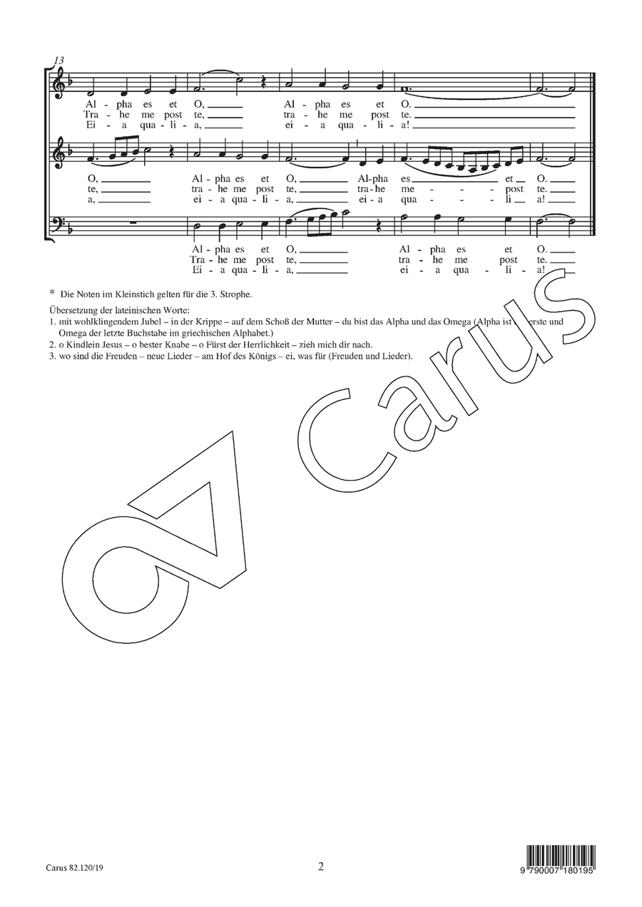 In dulci jubilo In dulci jubilo Women's Choir scores gallery preview page 3