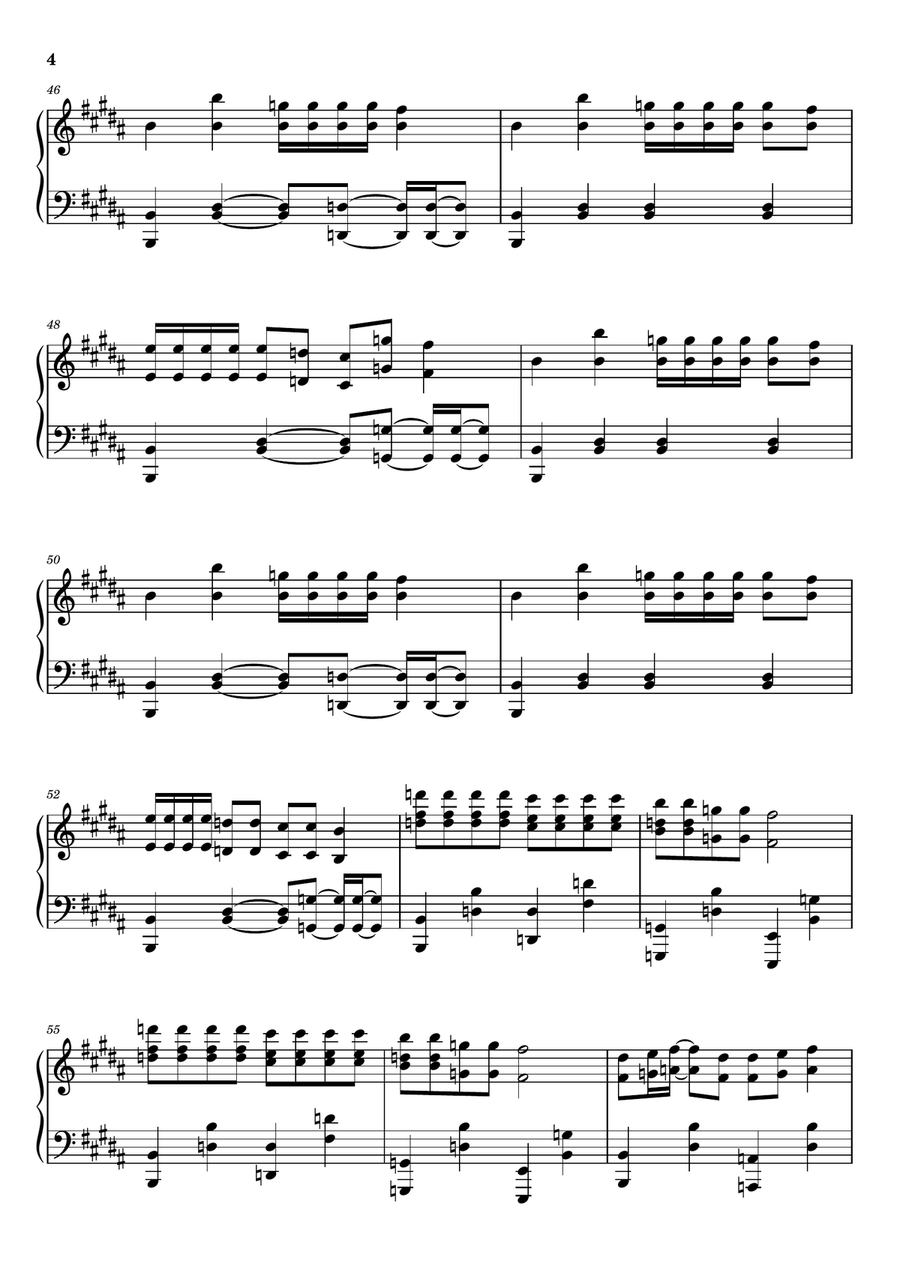 Disease Disease Piano Solo scores gallery preview page 4