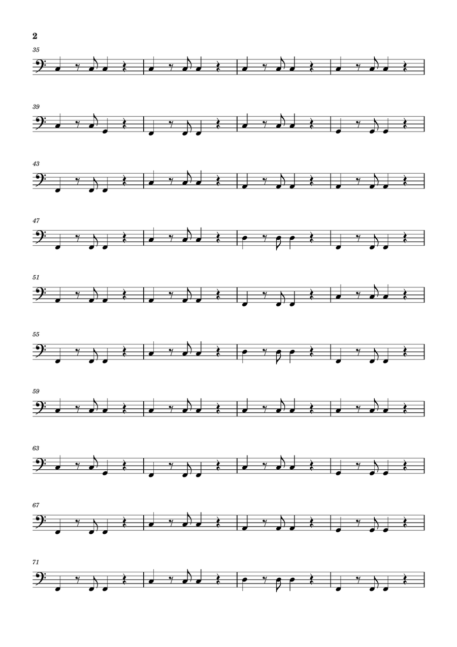 Take It Easy Take It Easy Bass Guitar scores gallery preview page 2