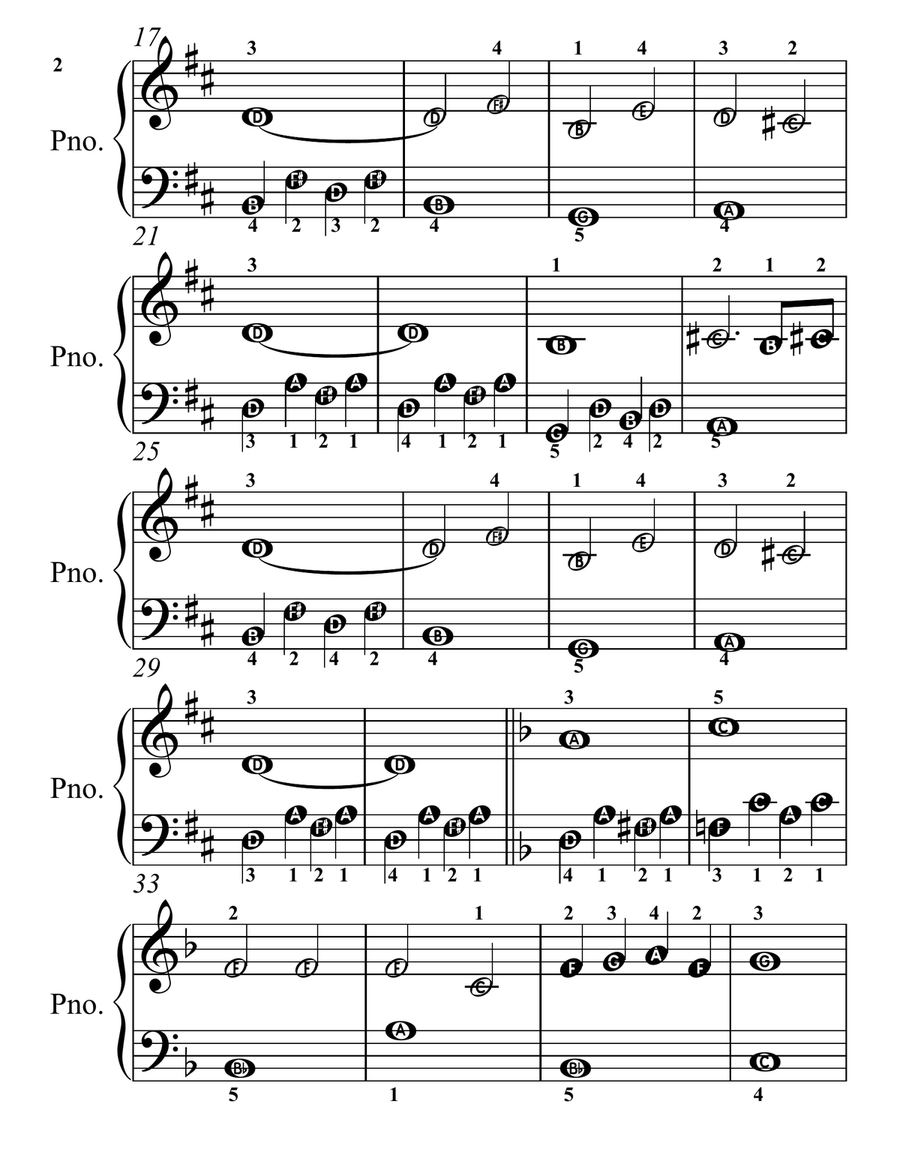 No Holly For Miss Quinn No Holly For Miss Quinn Piano Method scores gallery preview page 2