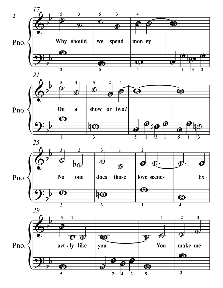 Exactly Like You Exactly Like You Piano Method scores gallery preview page 2