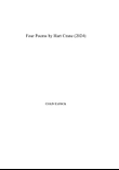 Four Poems by Hart Crane (2024)