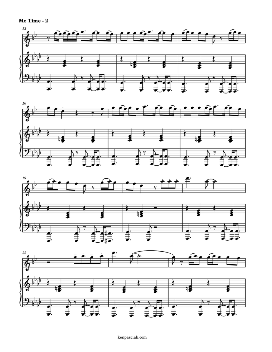 Me Time Me Time B-Flat Clarinet scores gallery preview page 2