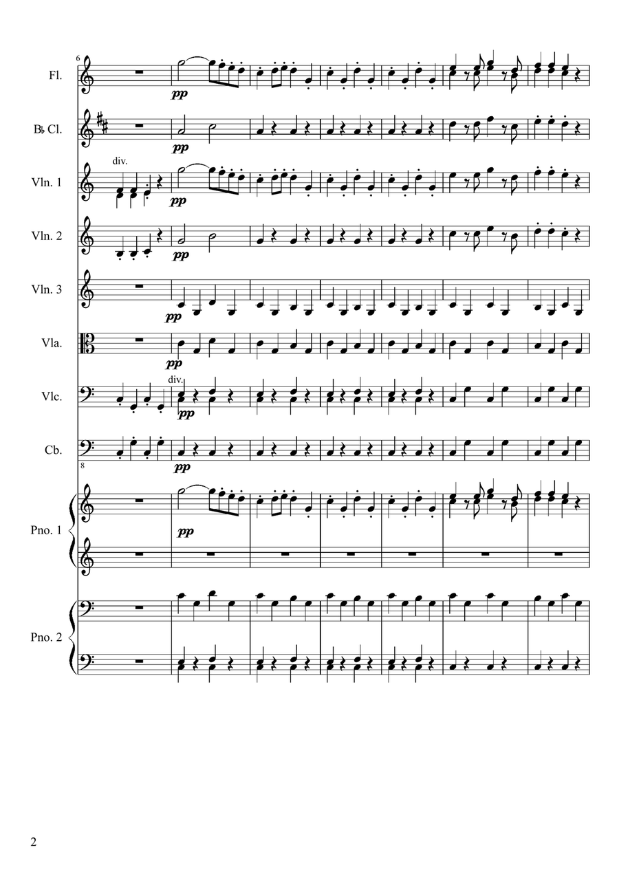 Kaiser-Walzer Kaiser-Walzer Chamber Orchestra scores gallery preview page 2